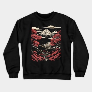 Fuji Mountain Crewneck Sweatshirt